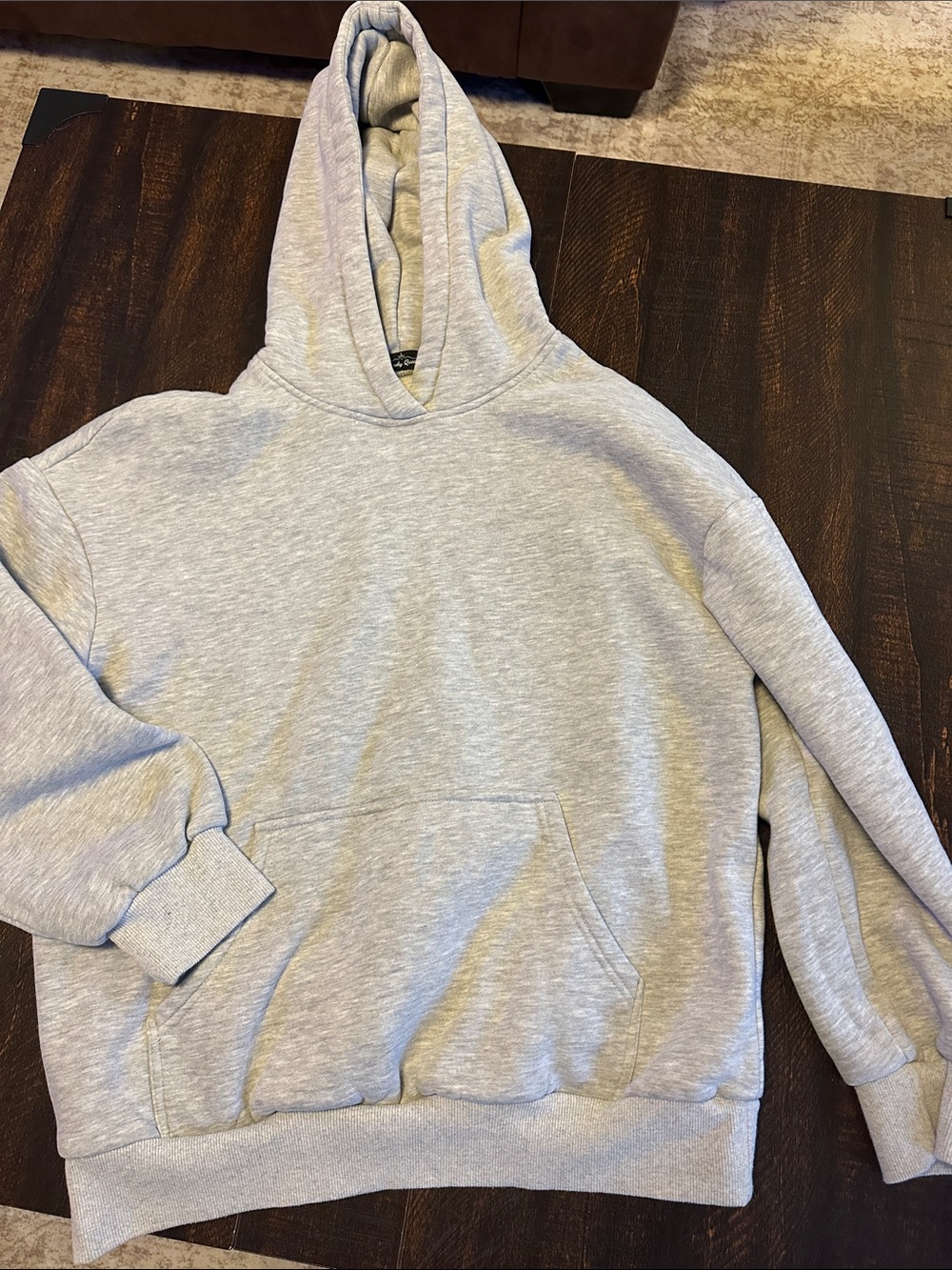 Light Gray Women's Pullover Hoodie - Soft Everyday Sweatshirt